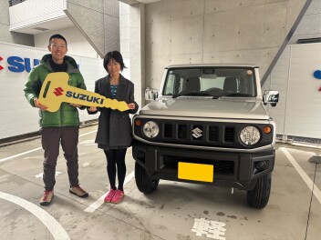 ジムニー　ご納車おめでとうございます